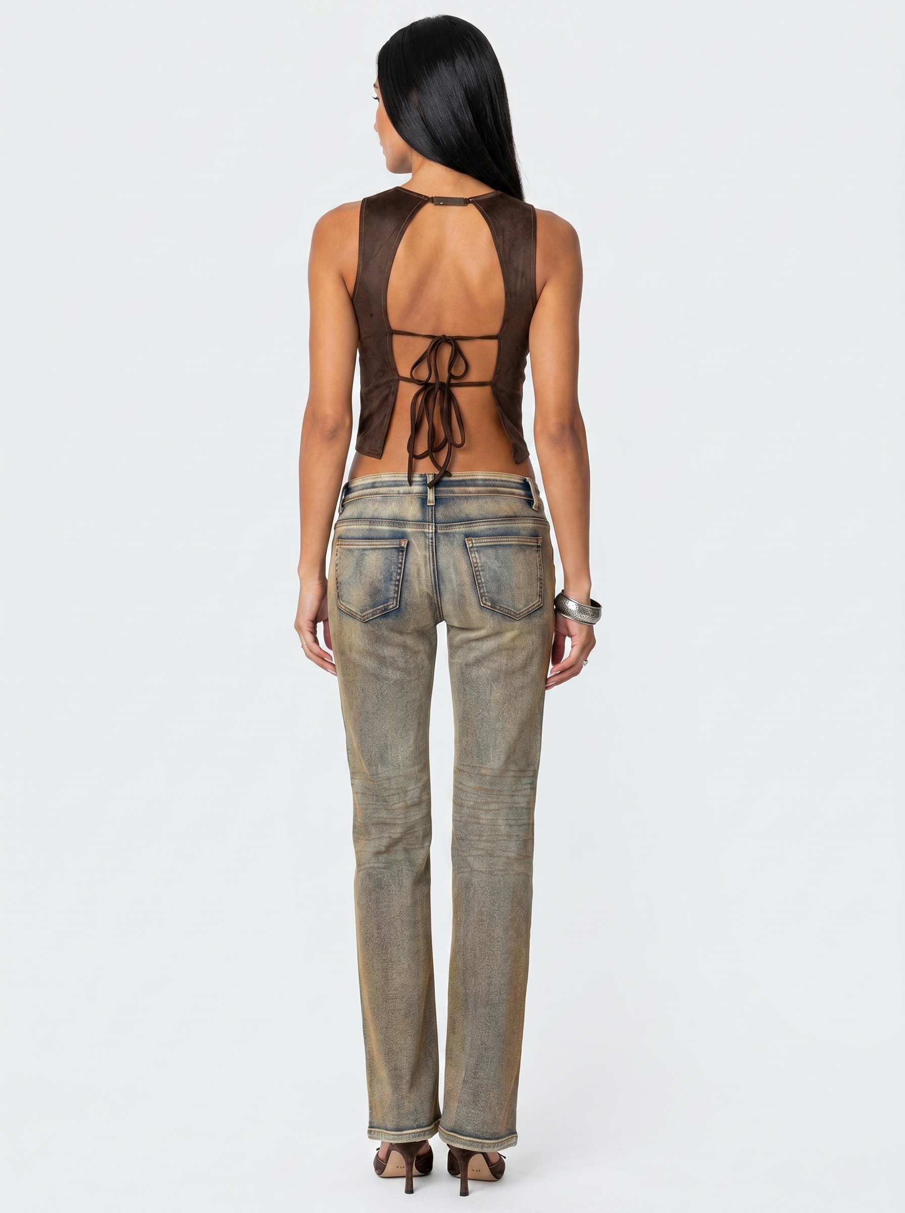 Haut en faux suede