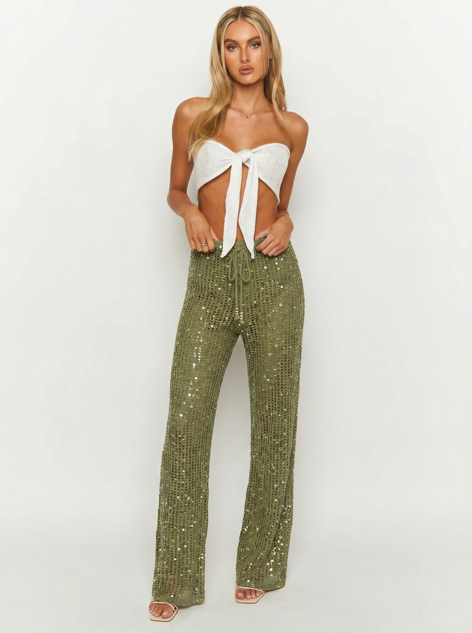 Pantalon à paillette